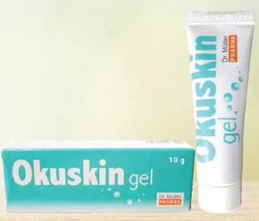 Gel OKUSKIN giúp lành nhanh vết thương